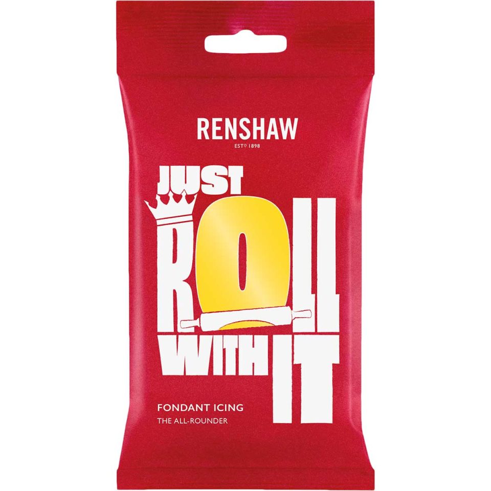 Renshaw Fondant Yellow 250 g