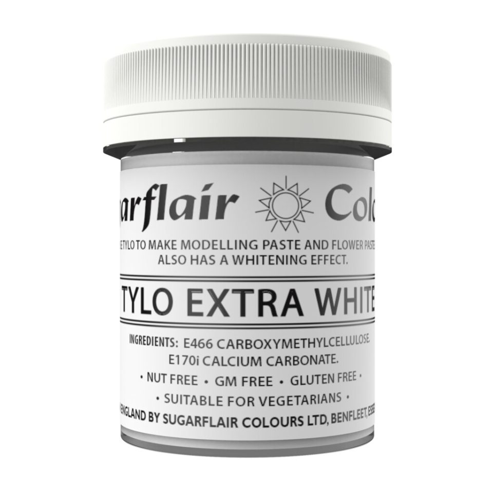 Sugarflair Tylo Powder Extra White 50 g