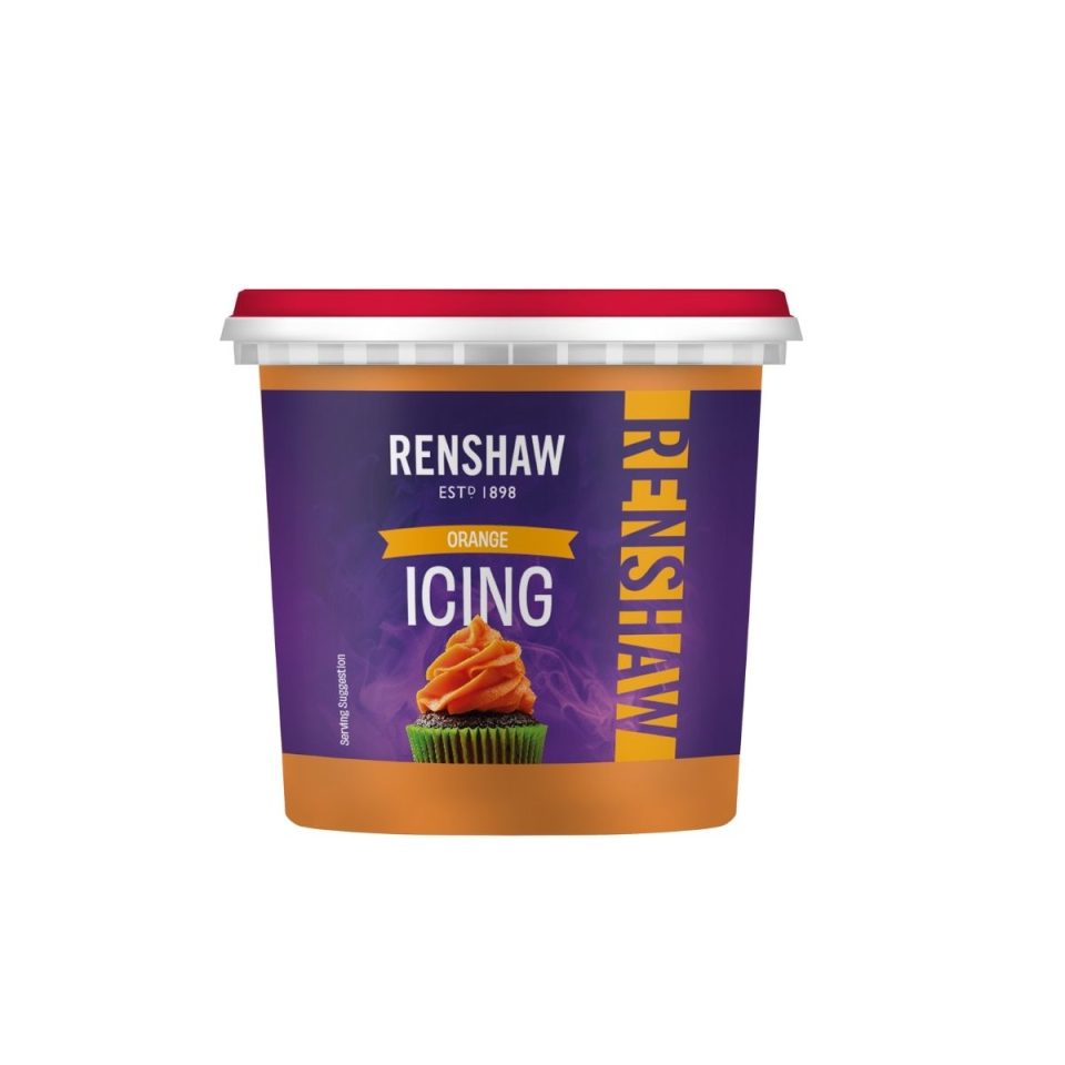 Renshaw kant-en-klare icing Orange 400 g 