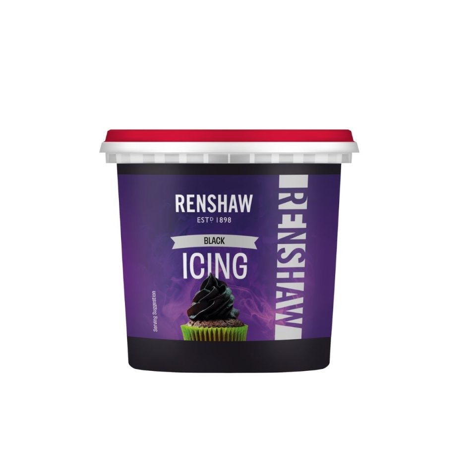 Renshaw kant-en-klare icing Black 400 g