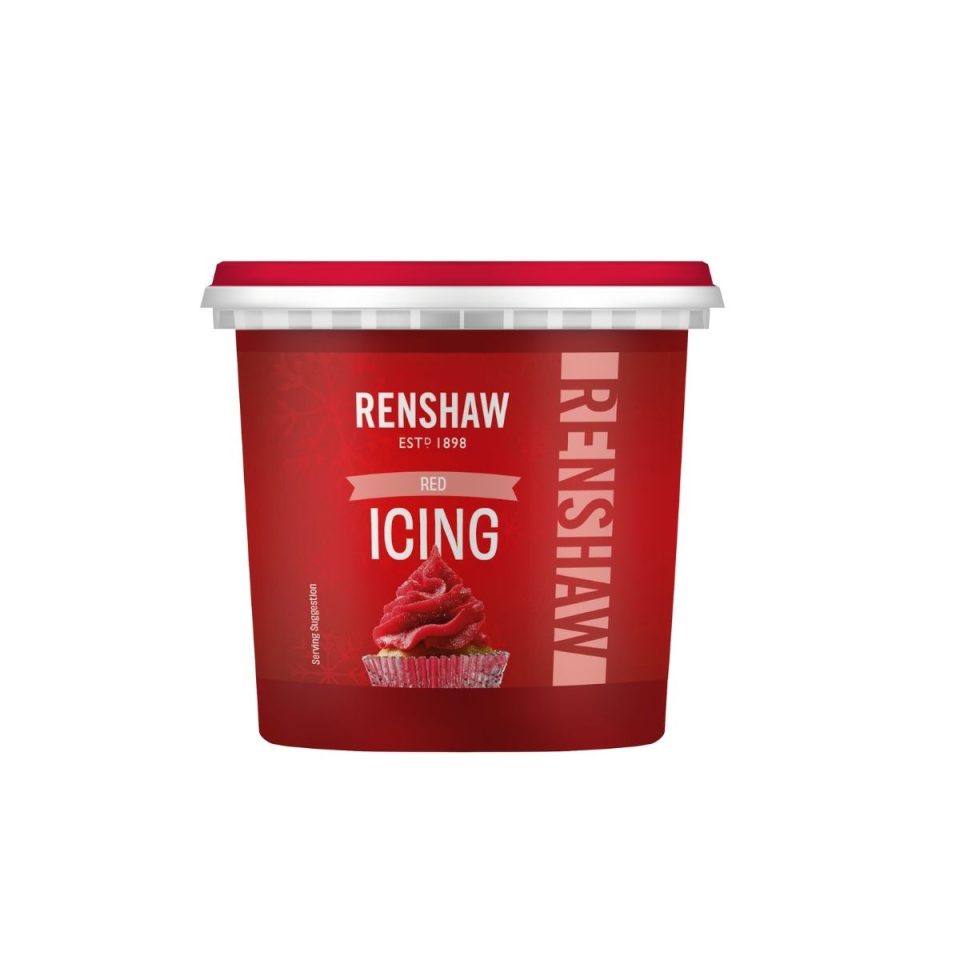 Renshaw kant-en-klare icing Red 400 g