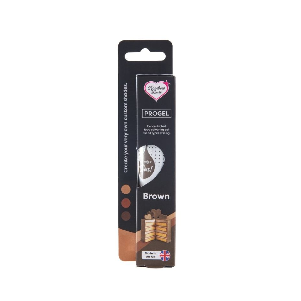 Rainbow Dust ProGel® Concentrated Colour Brown 25 g