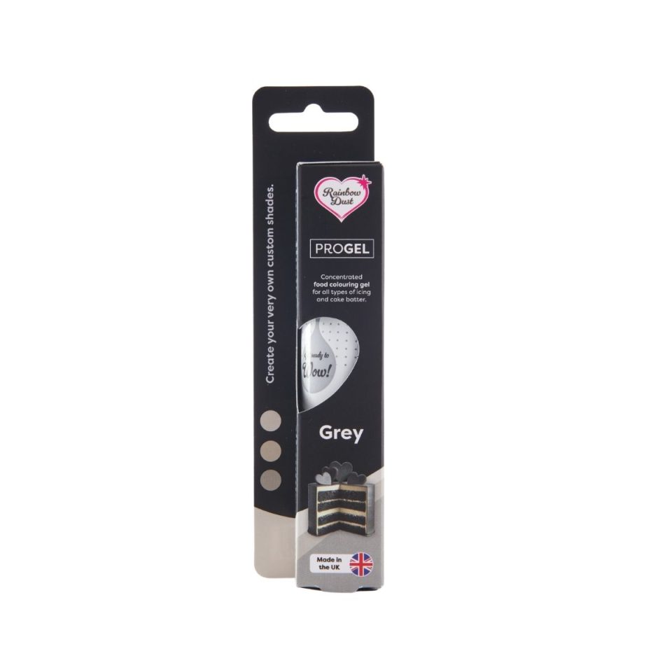Rainbow Dust ProGel® Concentrated Colour Grey 25 g