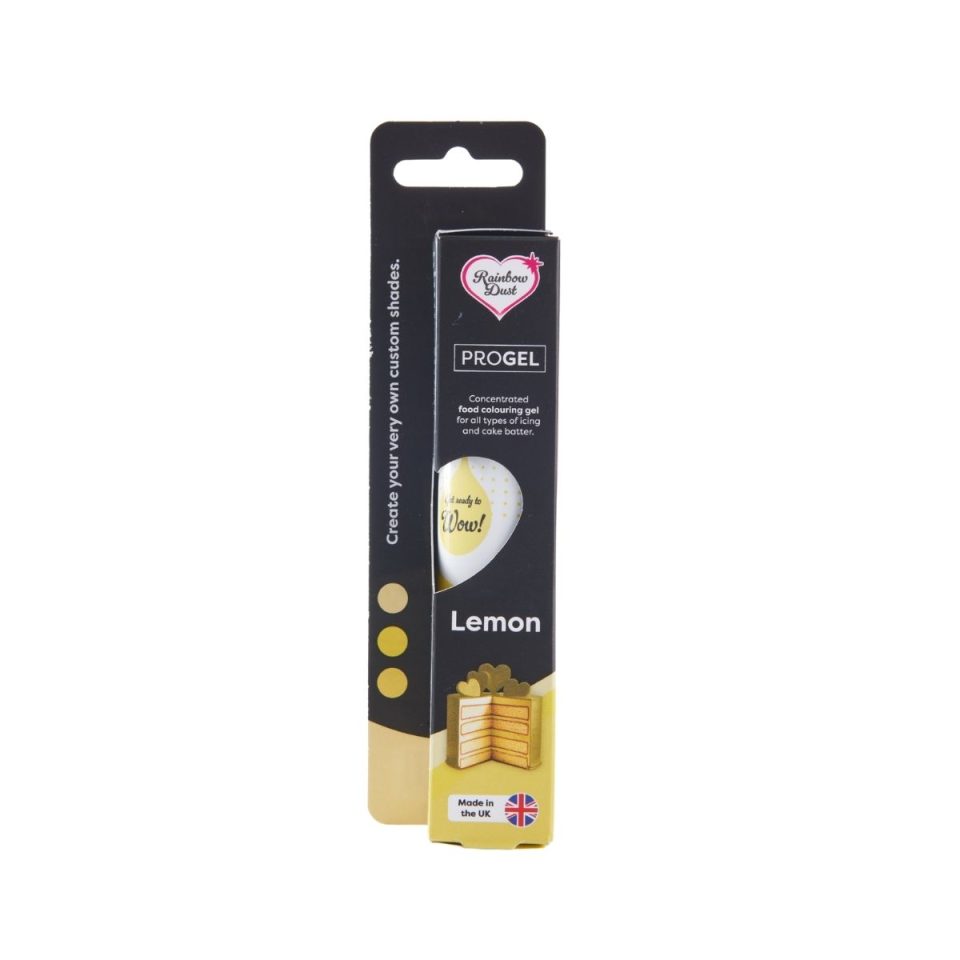 Rainbow Dust ProGel® Concentrated Colour Lemon 25 g