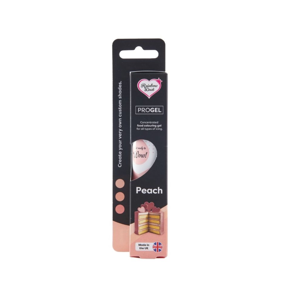 Rainbow Dust ProGel® Concentrated Colour Peach 25 g