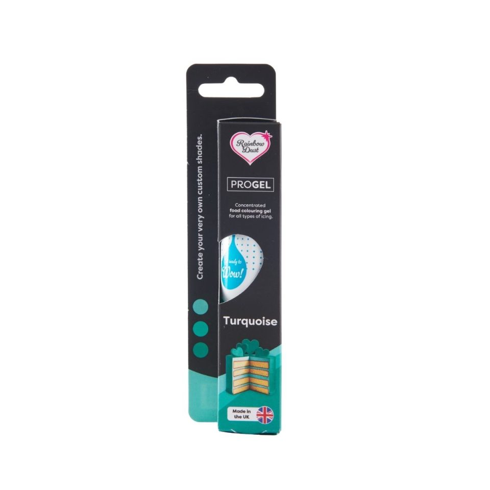 Rainbow Dust ProGel® Concentrated Colour Turquoise 25 g