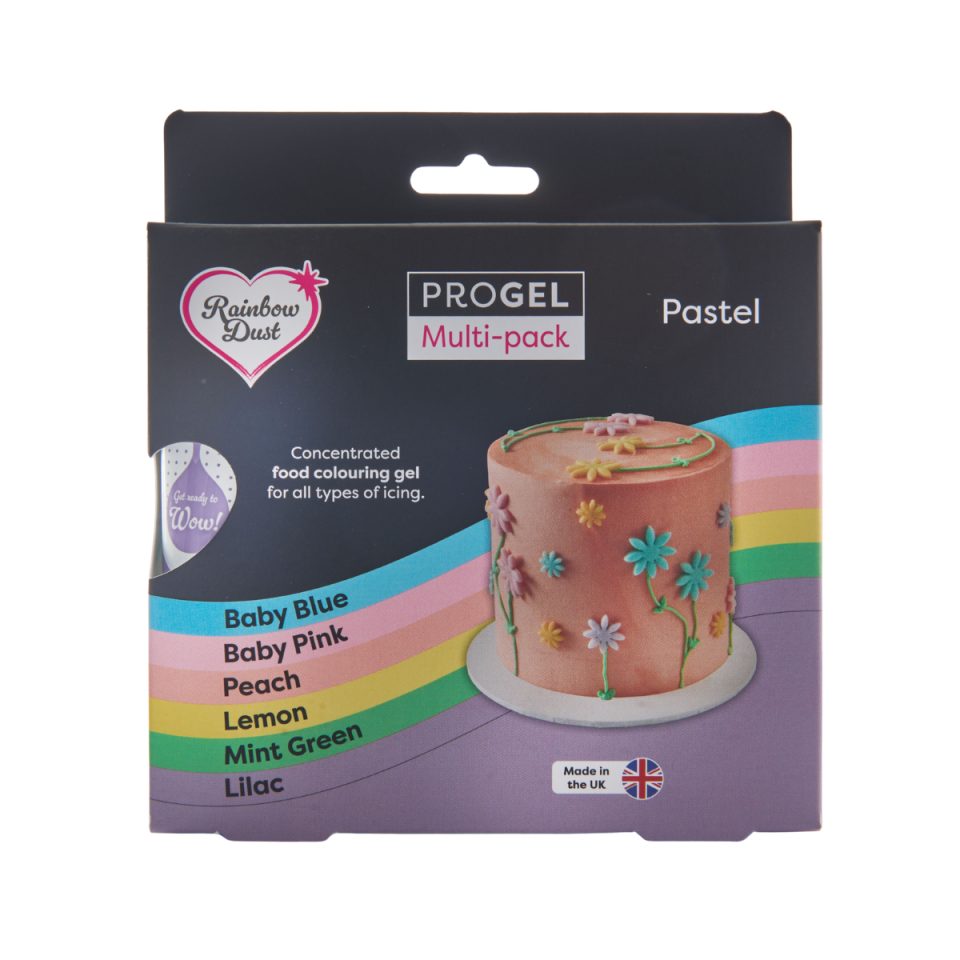 Rainbow Dust ProGel® Multipack Pastel set van 6