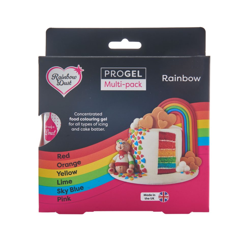 Rainbow Dust ProGel® Multipack Rainbow set van 6