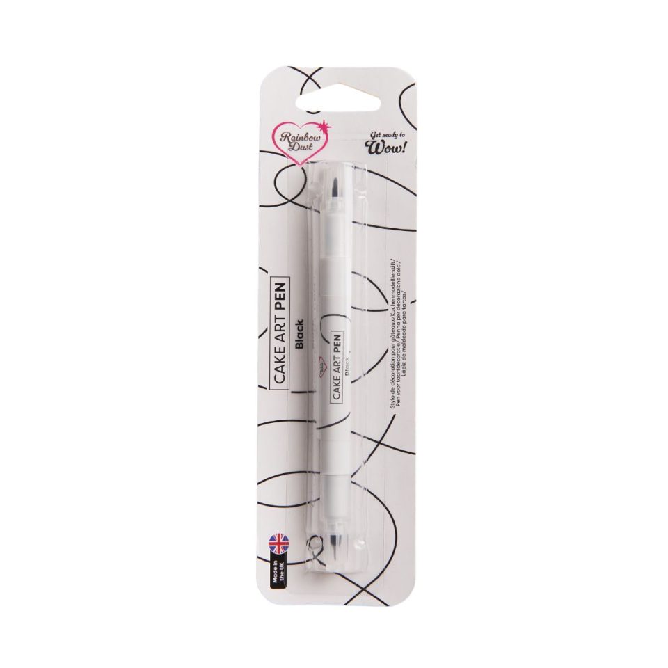 Rainbow Dust Food Art Pen Jet Black