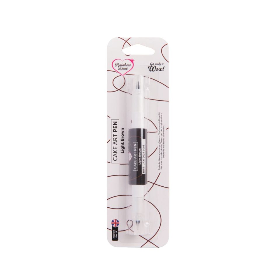 Rainbow Dust Food Art Pen Light Brown