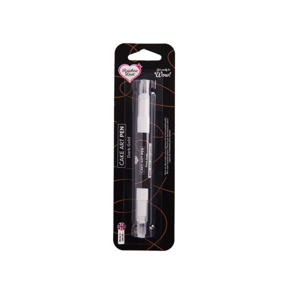 Rainbow Dust Food Art Pen Dark Gold