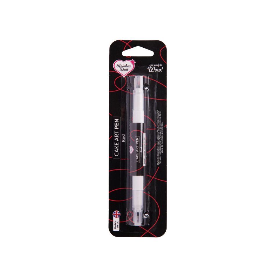 Rainbow Dust Food Art Pen Red