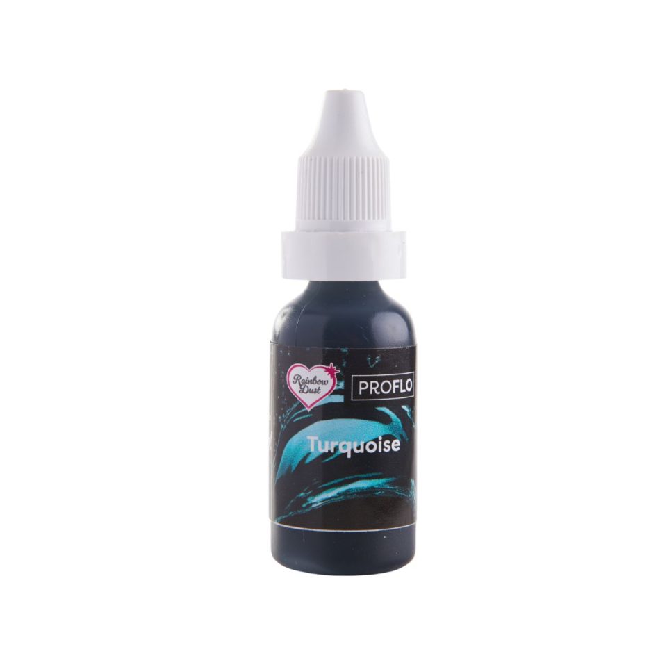 Rainbow Dust Pro-Flo vloeibare kleurstof Turquoise 16 ml