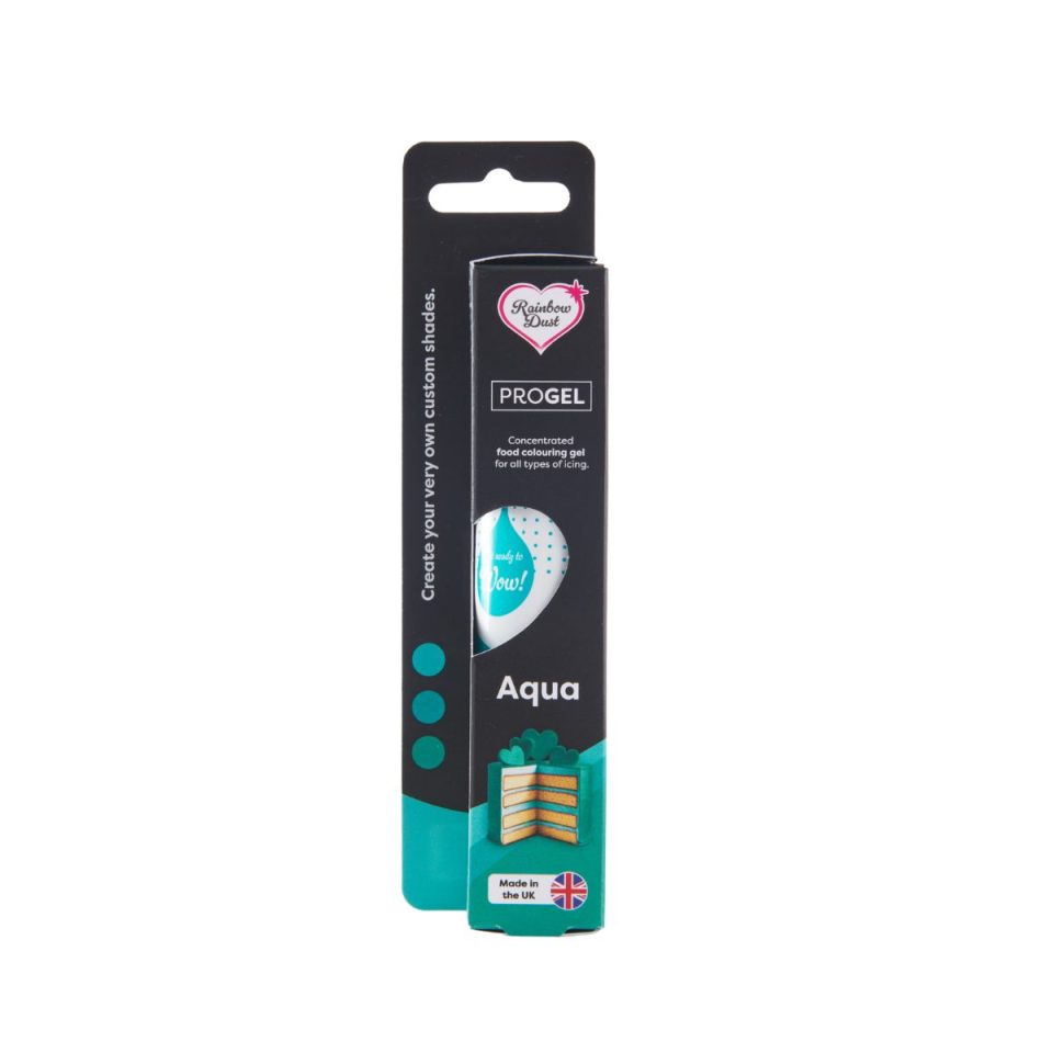 Rainbow Dust ProGel® Concentrated Colour Aqua 25 g
