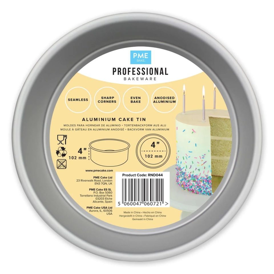 PME Extra Deep Round bakvorm Ø10x10 cm