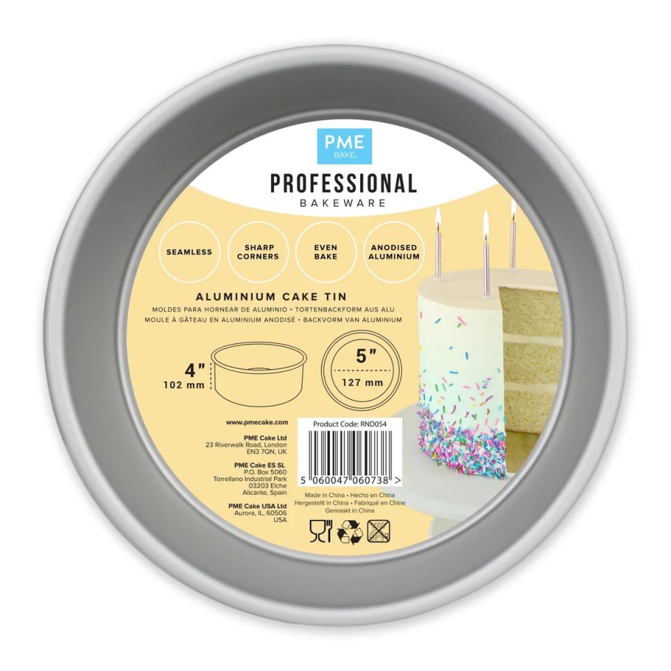 PME Extra Deep Round bakvorm Ø12,5x10 cm