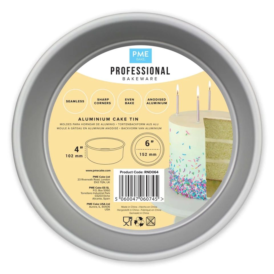 PME Extra Deep Round bakvorm Ø15x10 cm