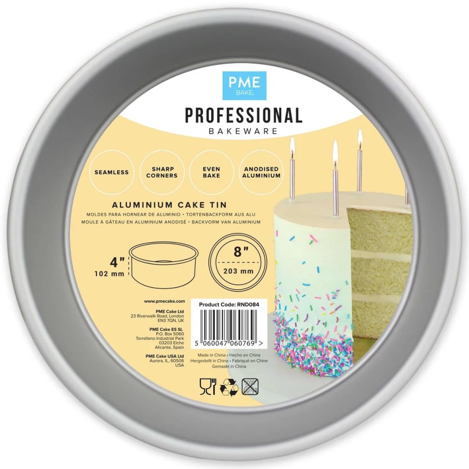 PME Extra Deep Round bakvorm Ø20x10 cm