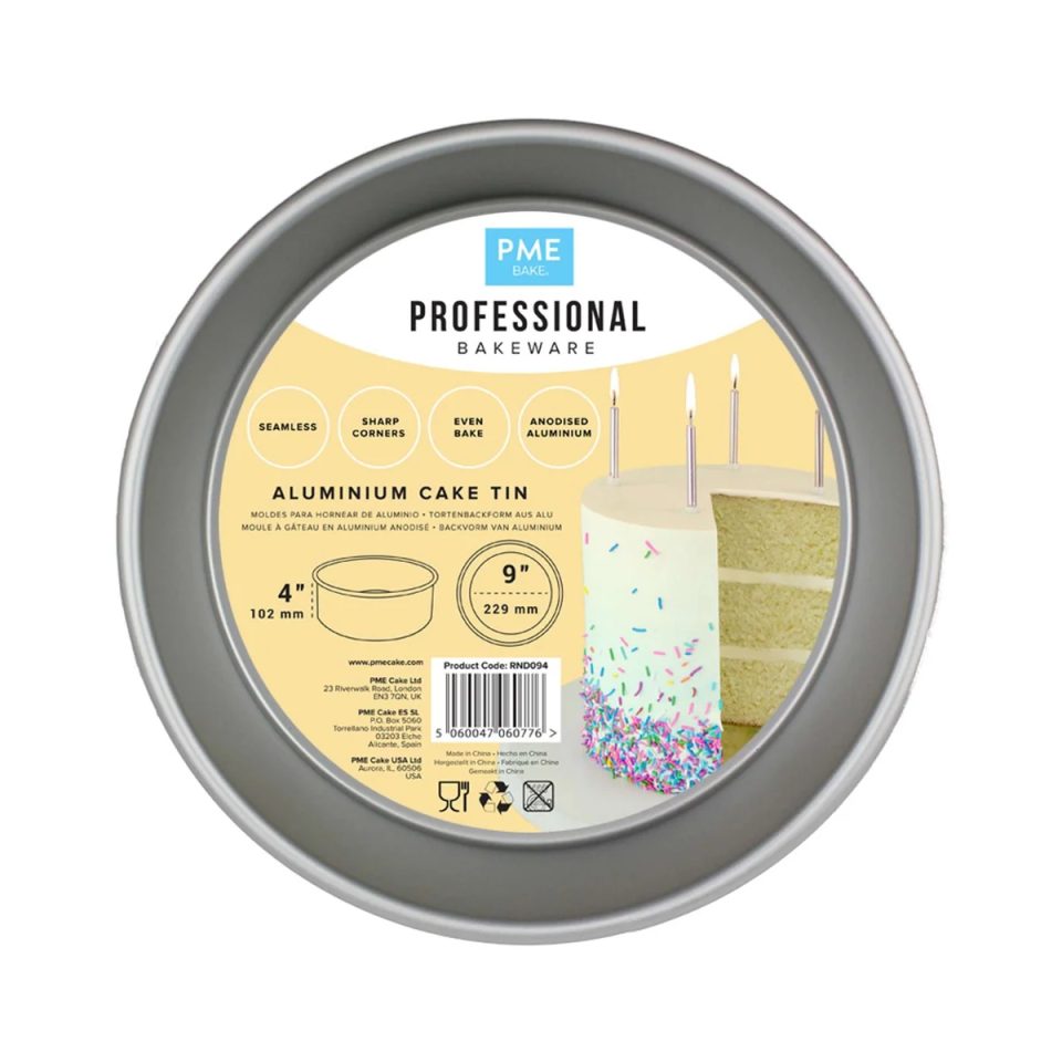 PME Extra Deep Round bakvorm Ø22,5x10 cm