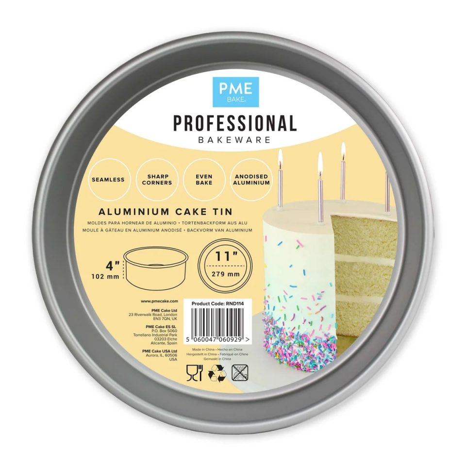 PME Extra Deep Round bakvorm Ø27,5x10 cm