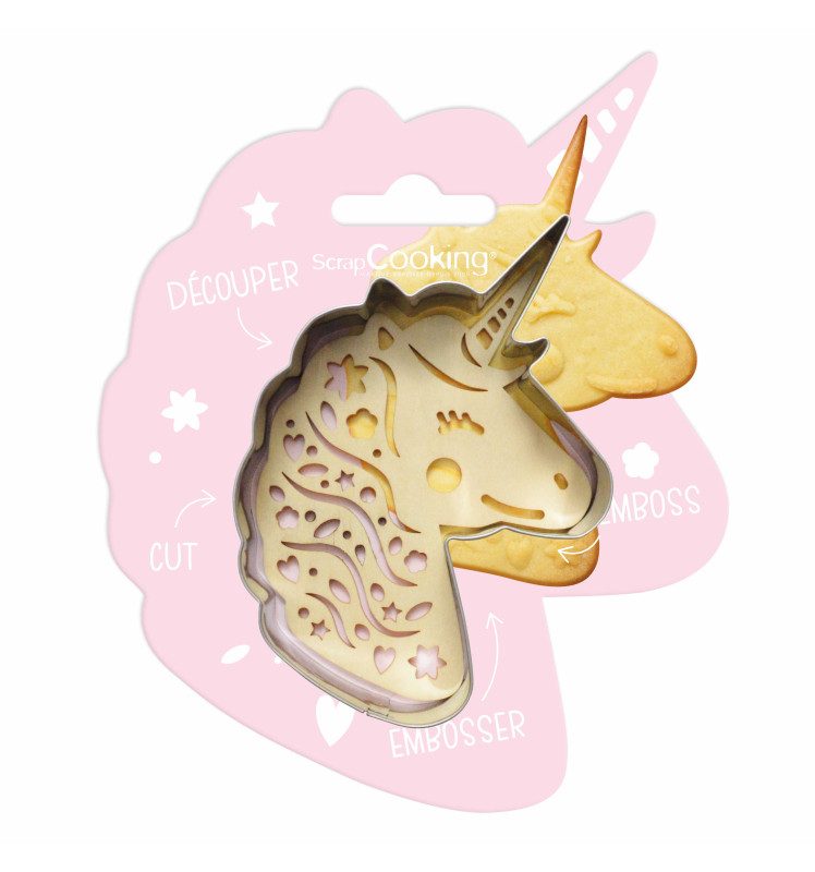 ScrapCooking uitsteker & Embosser Unicorn