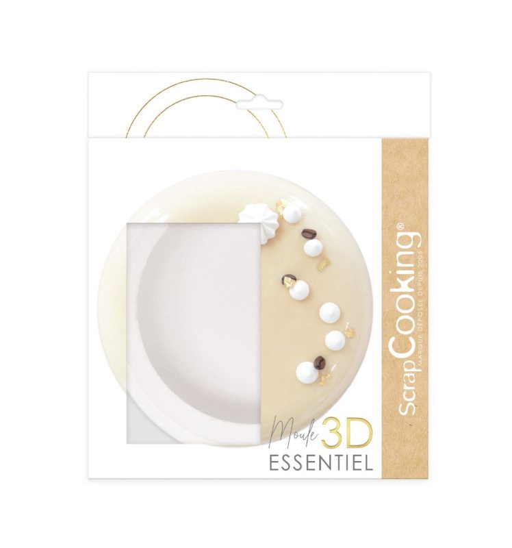 ScrapCooking 3D siliconen mal Essential 21 cm