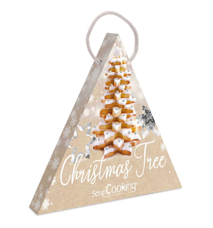 ScrapCooking uitstekers Christmas Tree set van 5