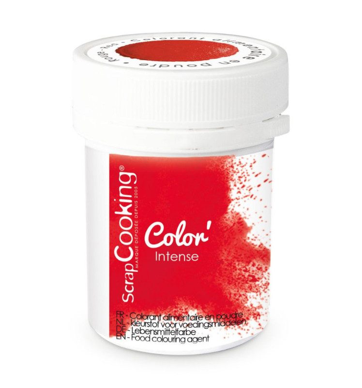 ScrapCooking Powder kleurstof Red 5 g