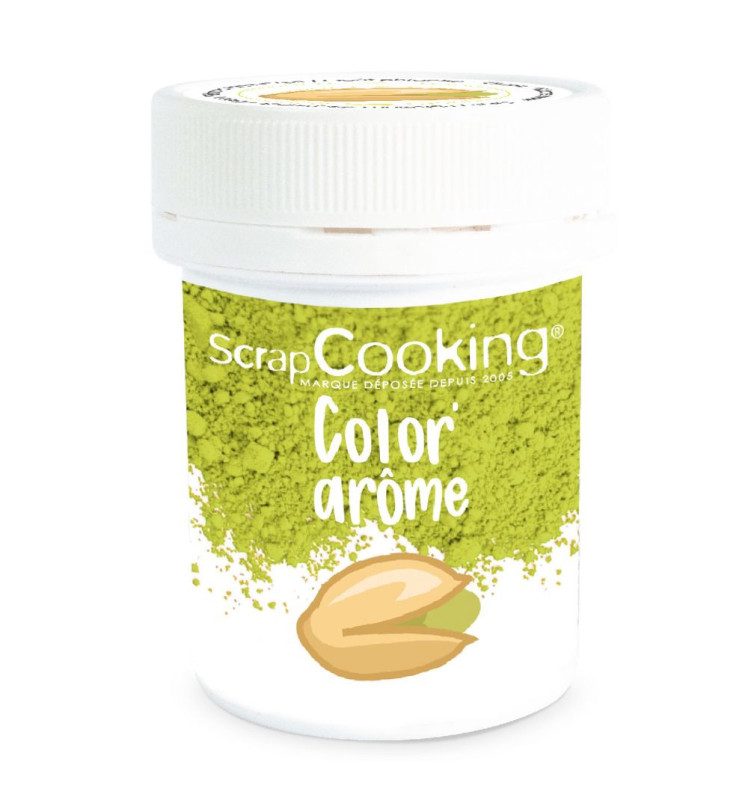 ScrapCooking Colour & smaakpasta Green/Pistachio 10 g