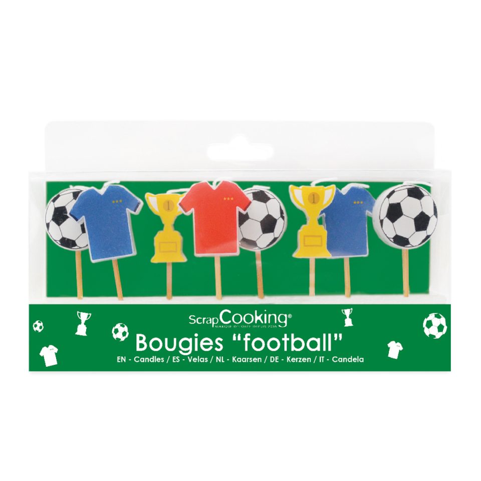 ScrapCooking Candles Football set/ 8