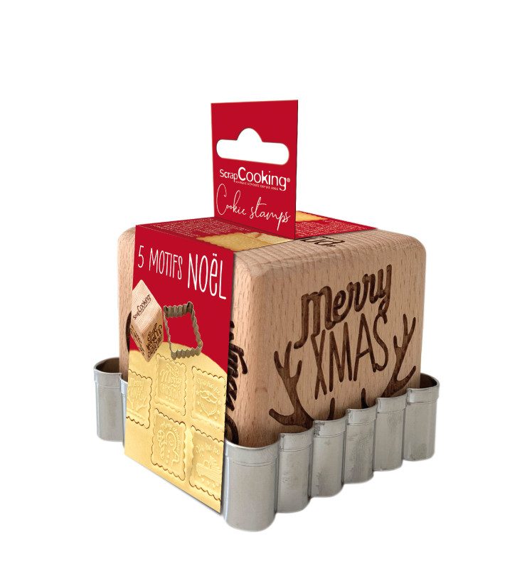 ScrapCooking Cookie Stamp Xmas set van 2