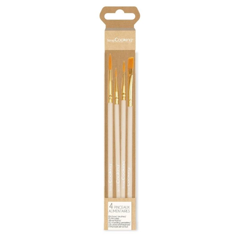 ScrapCooking Food Brush set van 6