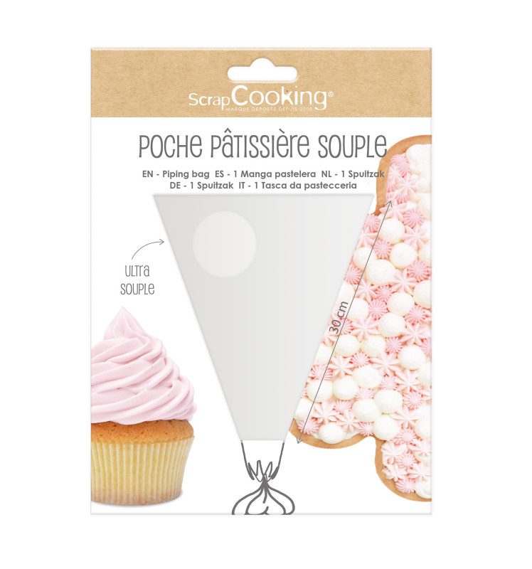 ScrapCooking Reusable spuitzak 30 cm