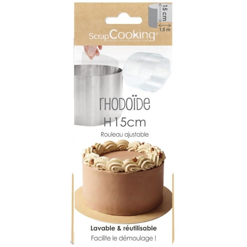 ScrapCooking Reusable Acetate Foil 15cmx1,5m