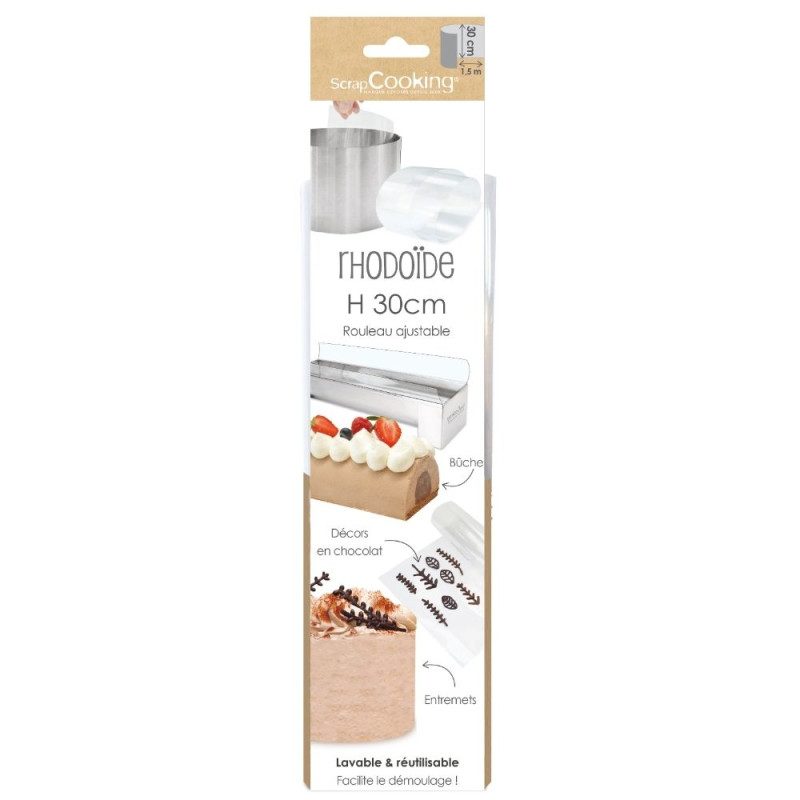 ScrapCooking Reusable Acetate Foil 30cmx1,5m