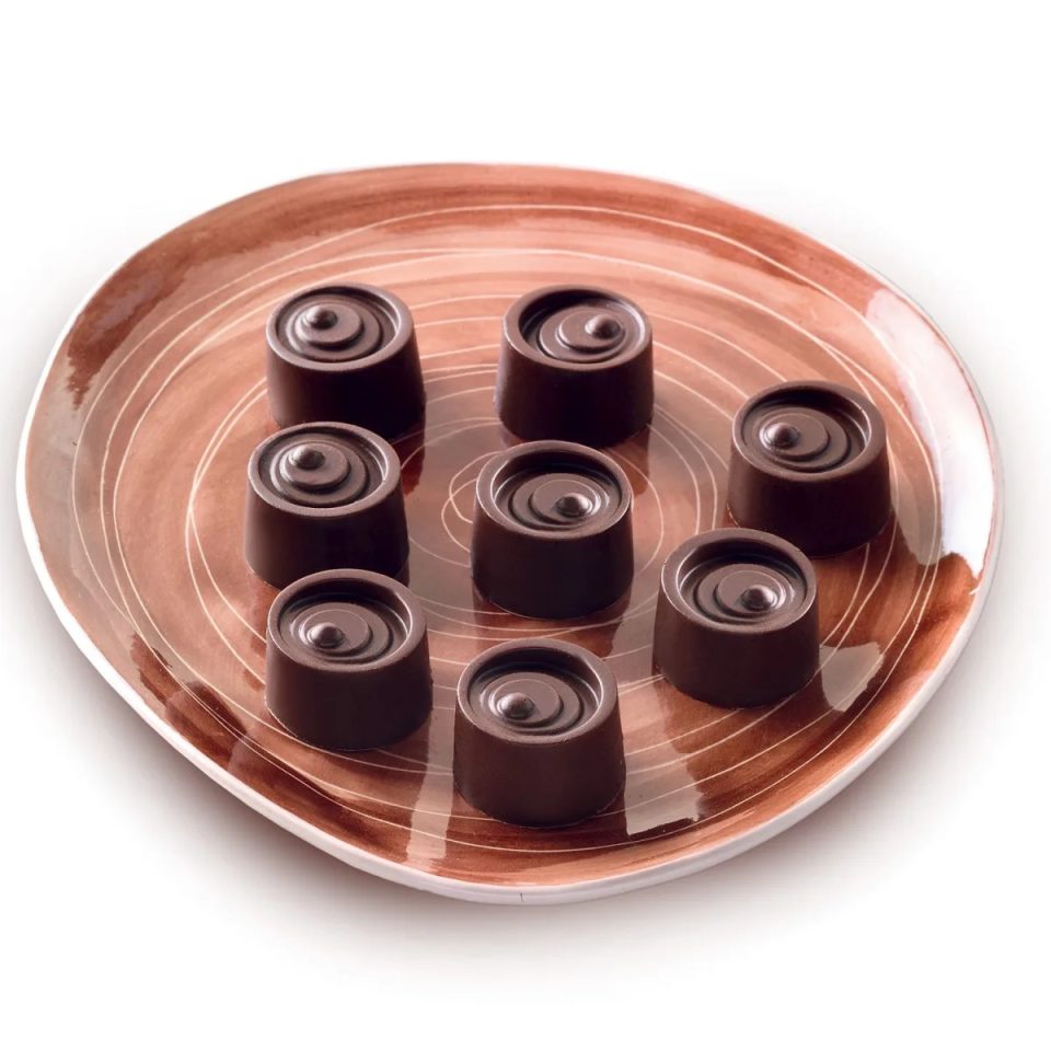 Silikomart siliconen mal 3D Chocolates Vertigo