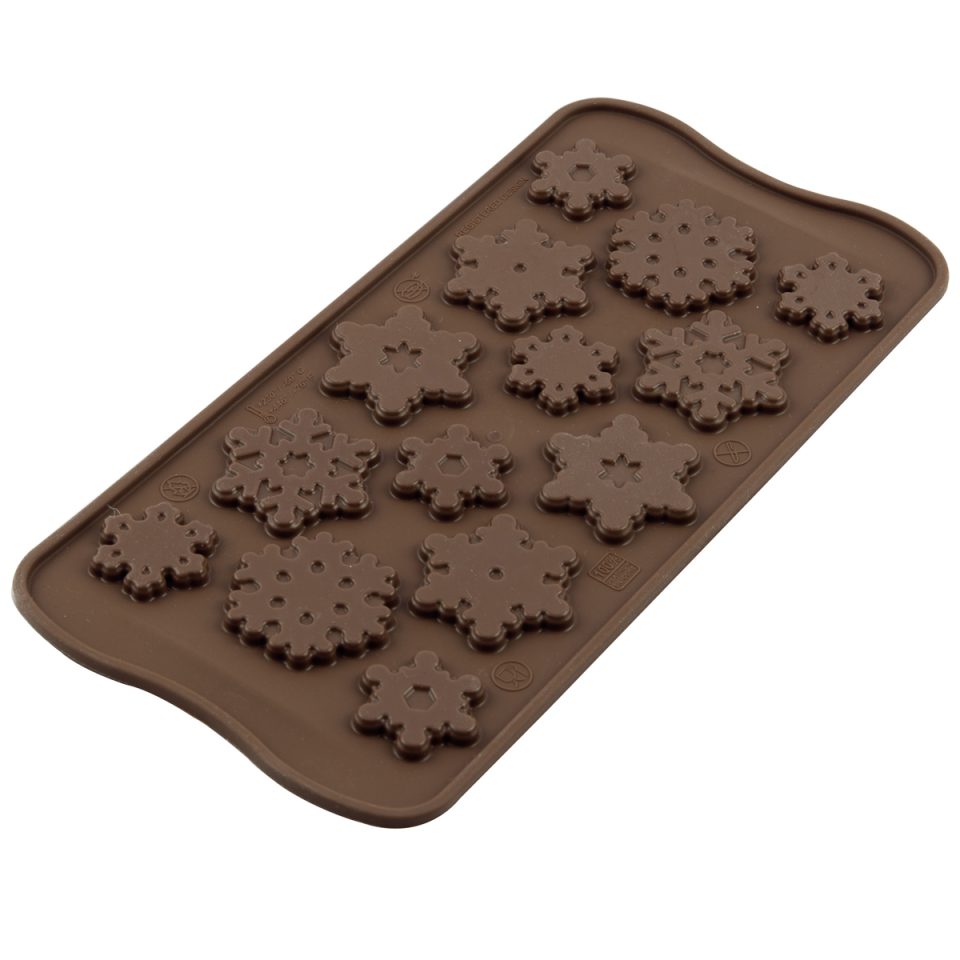 Silikomart siliconen mal 3D Chocolates Choco Frozen