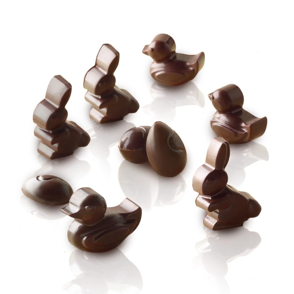 Silikomart siliconen mal 3D Chocolates Easter