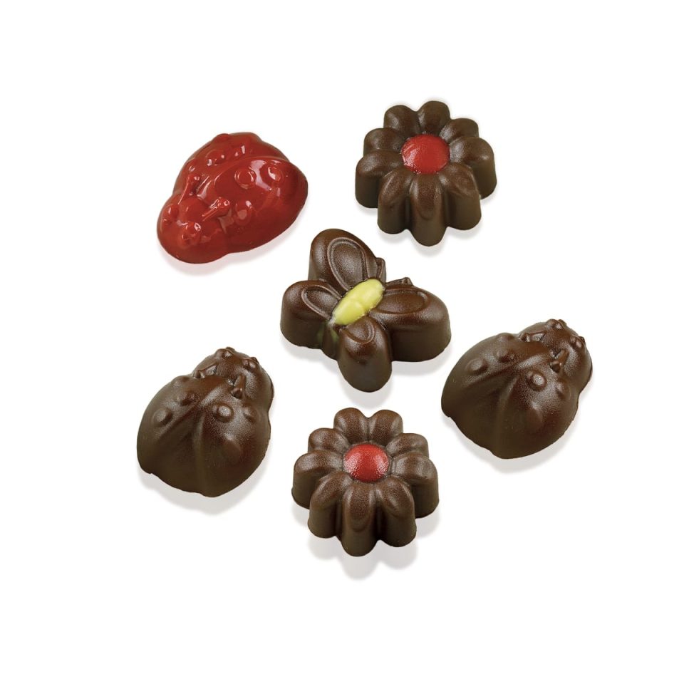 Silikomart siliconen mal 3D Chocolates Springlife