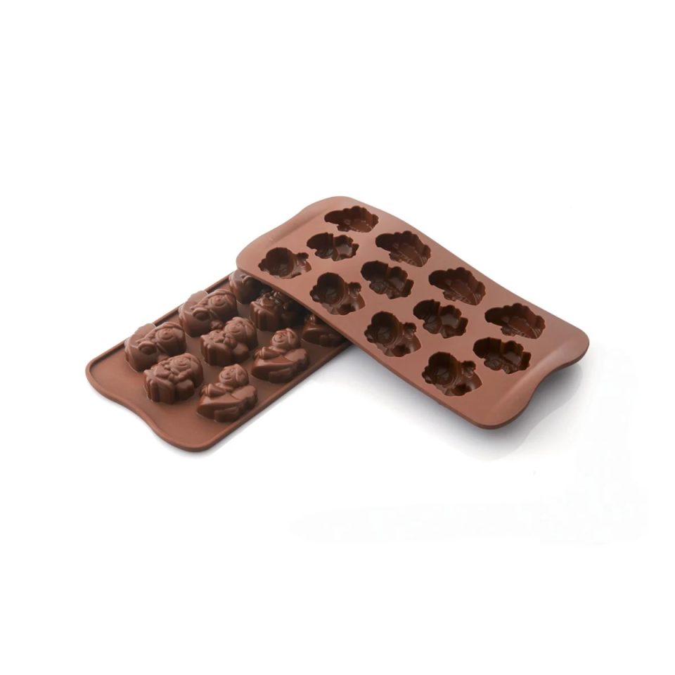 Silikomart siliconen mal 3D Chocolates Choco Angels