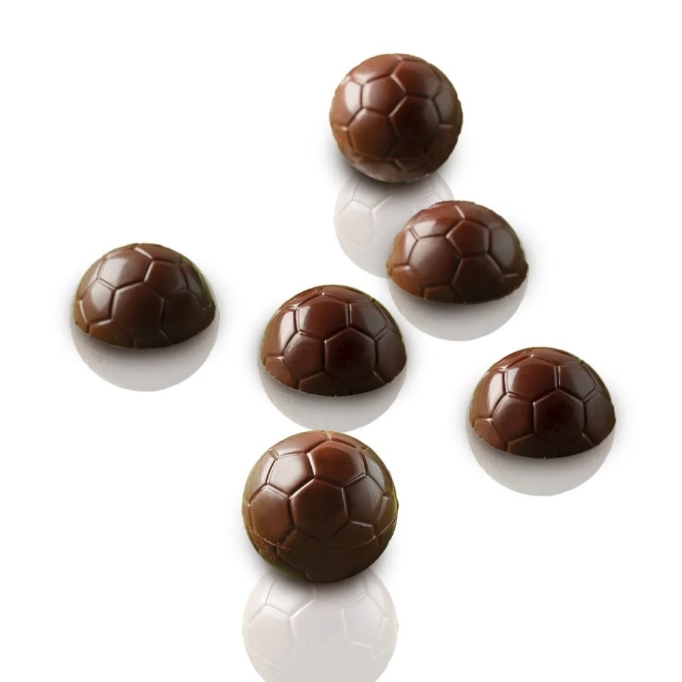 Silikomart siliconen mal 3D Chocolates Choco Goal