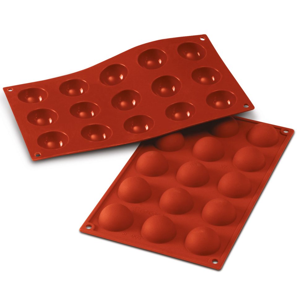 Silikomart siliconen mal Semisfera Ø4 cm