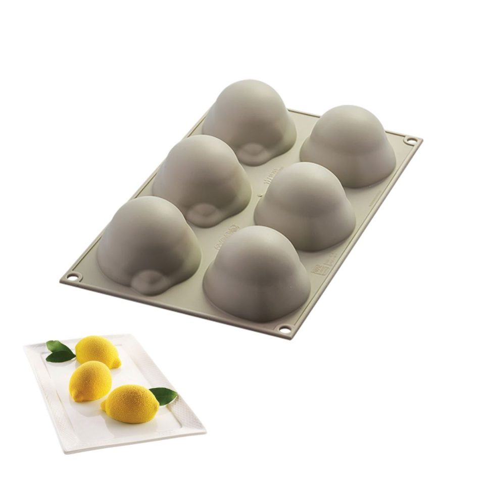 Silikomart siliconen mal Lemon 8,5x5,9x4,2 cm
