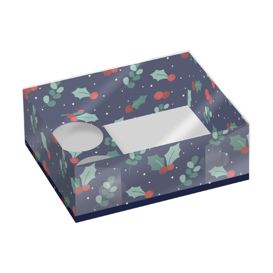 Simply Making Treat & cupcakedoos Holly & Berries set van 2