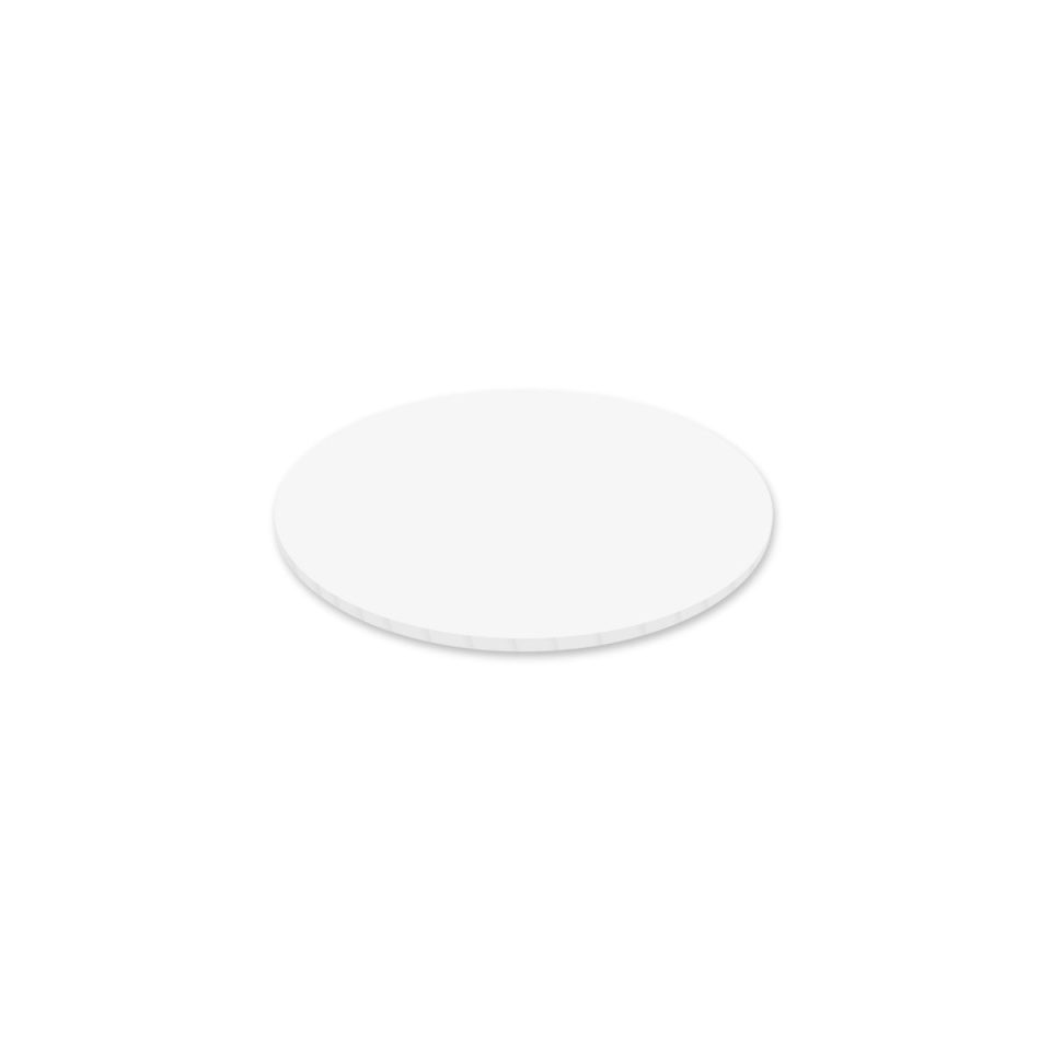 Simply Making Matt Masonite Board 12 mm rond White 20 cm