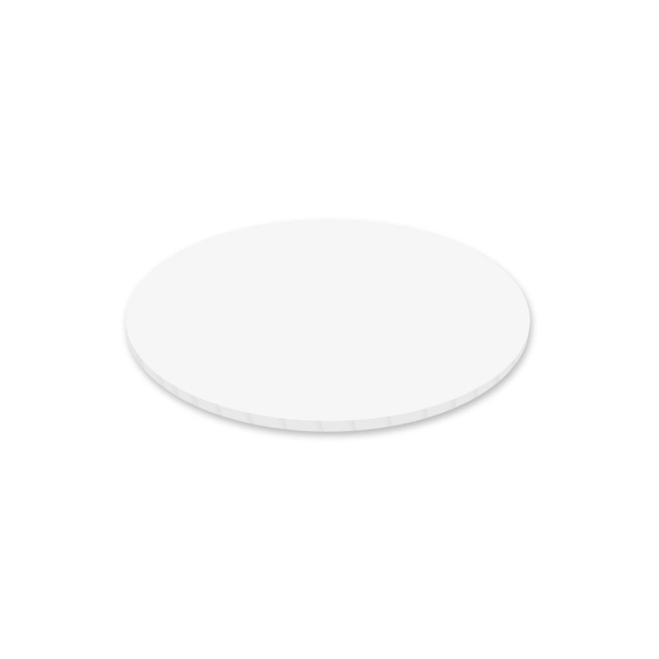 Simply Making Matt Masonite Board 12 mm rond White 25 cm
