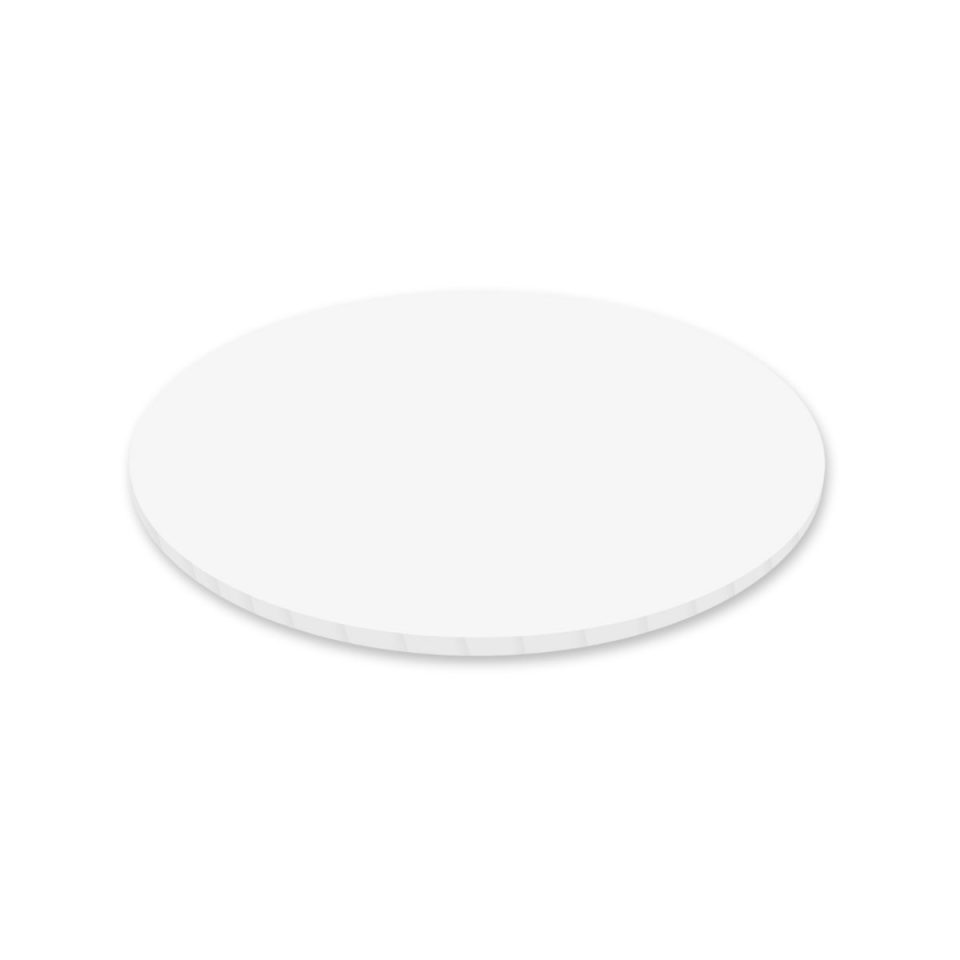 Simply Making Matt Masonite Board 12 mm rond White 35 cm