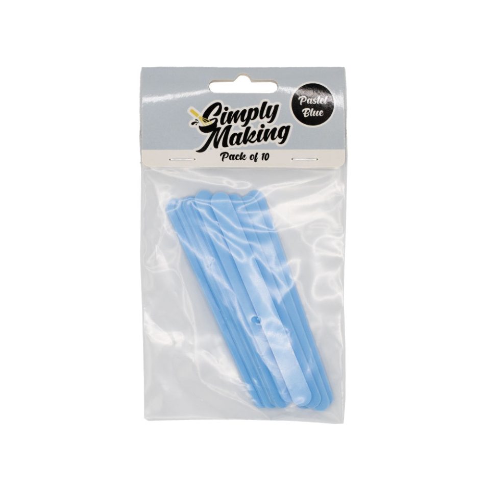 Simply Making Cakesicle Sticks Mini Pastel Blue 10 stuks