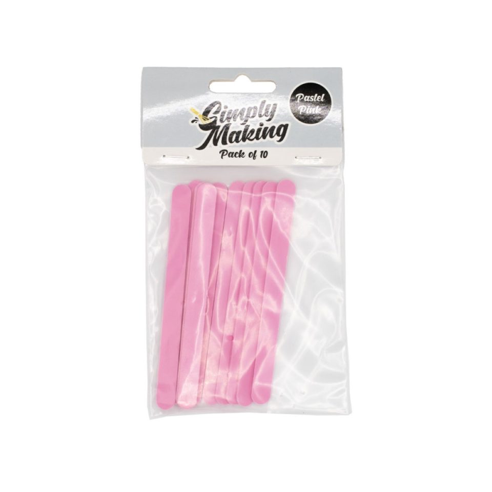 Simply Making Cakesicle Sticks Standard Pastel Pink 10 stuks