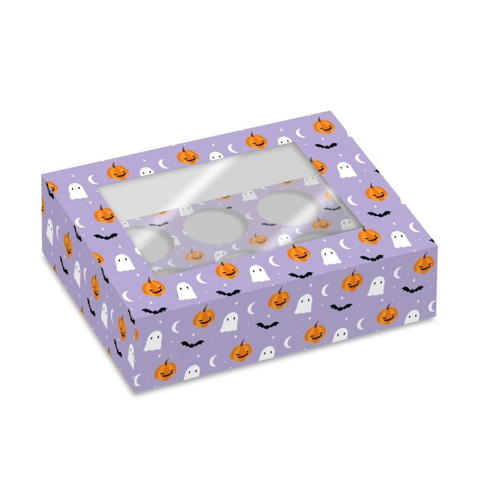 Simply Making cupcakedoos 6 Fright Night 2 stuks